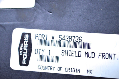 OEM Polaris 5438736 Right Front Mud Shield NOS