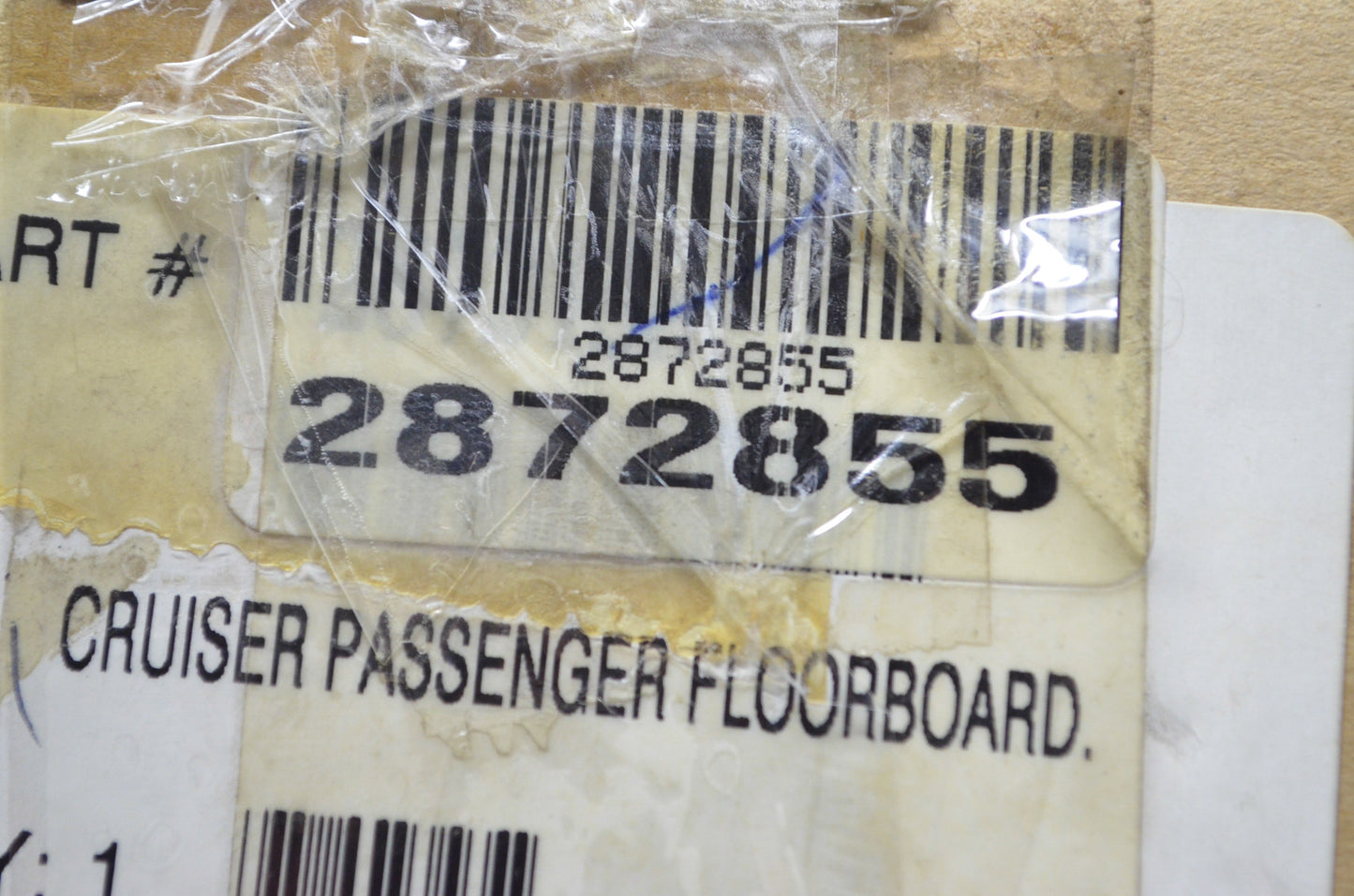 New OEM Polaris Cruiser Passenger Floorboard Kit NOS
