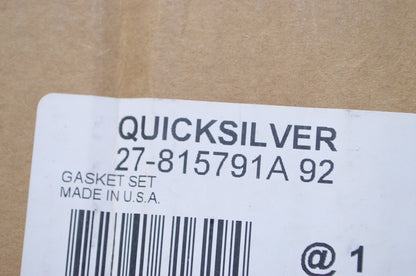 OEM Mercury 27-815791A92 Gasket Kit NOS