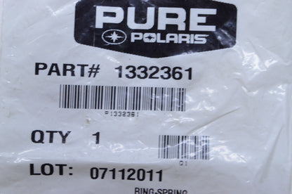 New OEM Polaris 1332361 Spring Ring NOS