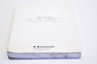 OEM Kawasaki 99924-1376-02 Service Manual JT1500C8F