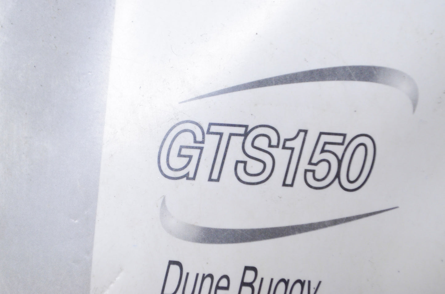 Hammerhead GTS 150 Dune Buggy Owner's/Parts Manual