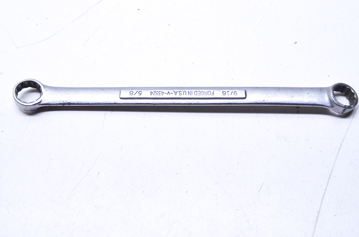 Craftsman V-43924 Box End Wrench 9/16 5/8 NOS