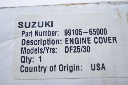 New OEM Suzuki DF25/30 Engine Cover NOS