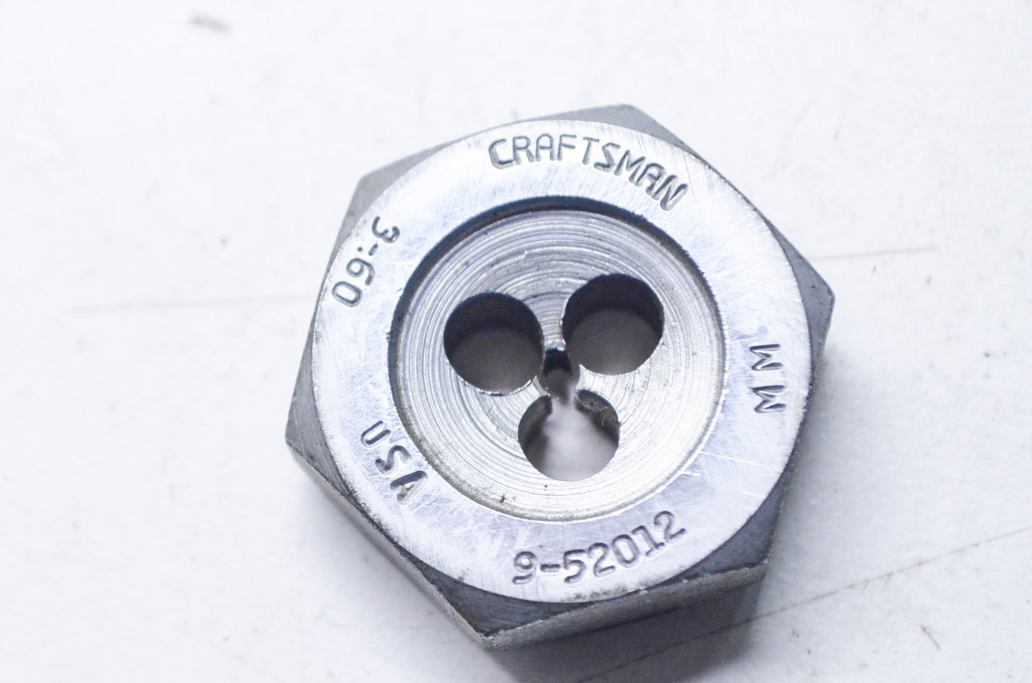 New Craftsman Metric Hexagon Die 3MM X 0.60 NOS