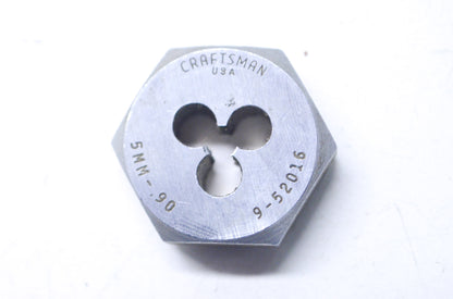 New Craftsman Metric Hexagon Die 5MM X 0.90 NOS