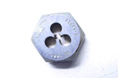 New Craftsman Metric Hexagon Die 4MM X 0.75 NOS