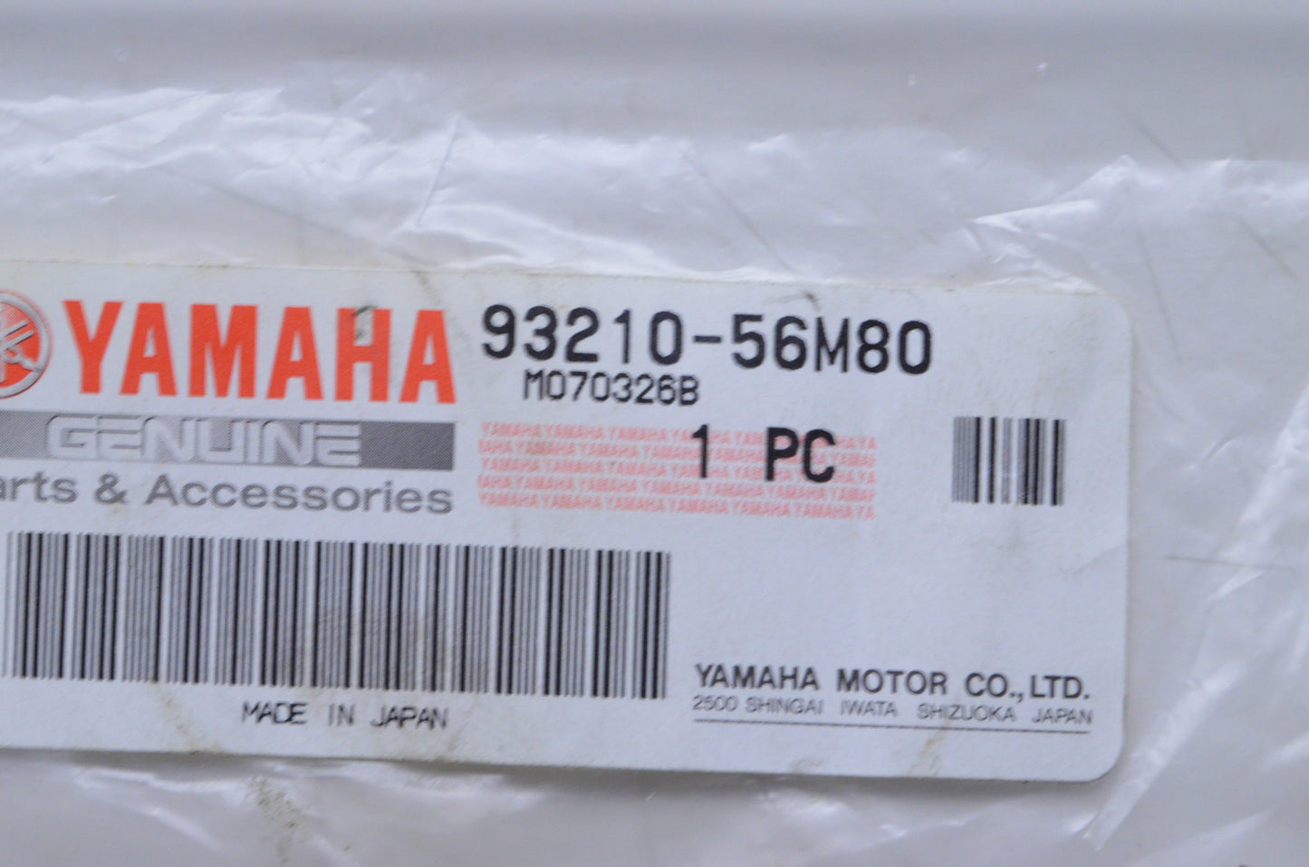 OEM Yamaha 93210-56M80-00 O-Ring NOS