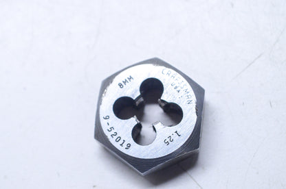 New Craftsman Metric Hexagon Die 8MM X 1.25 NOS