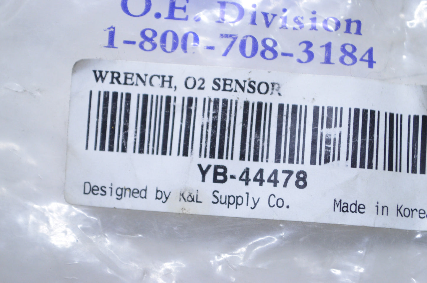 K&L YB-44478 Yamaha 02 Sensor Wrench NOS