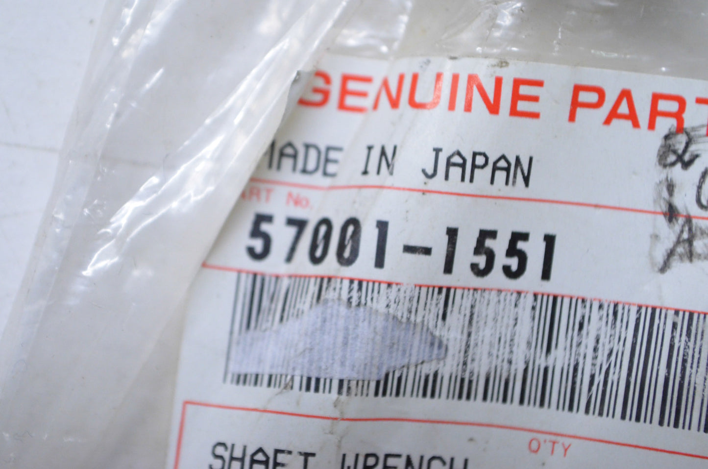 OEM Kawasaki Shaft Wrench