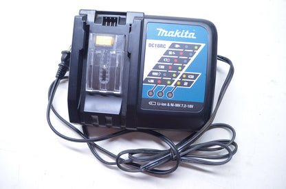 Makita DC18RC Li-ion & Ni-MH 7.2/18V Battery Charger