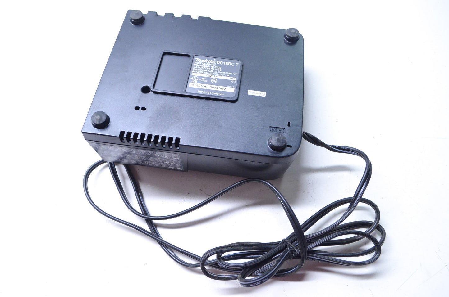 Makita DC18RC Li-ion & Ni-MH 7.2/18V Battery Charger
