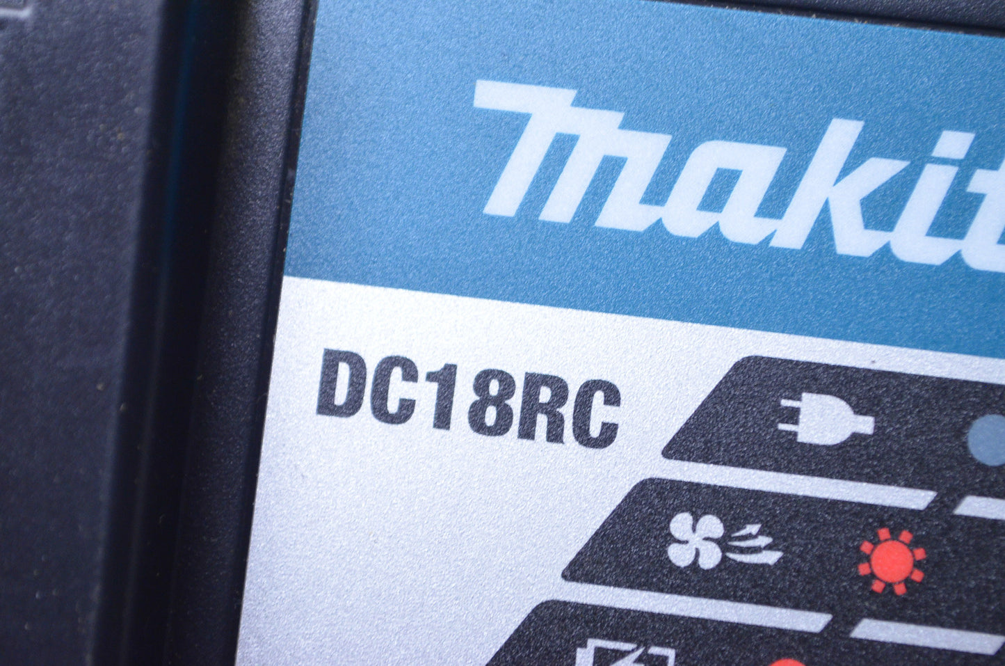 Makita DC18RC Li-ion & Ni-MH 7.2/18V Battery Charger