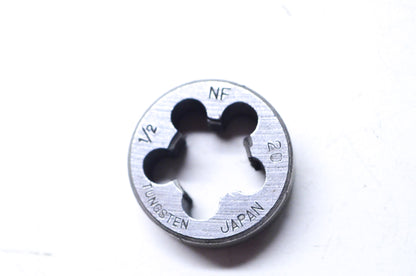 New Tungsten Die Button 1/2' X 20 NOS