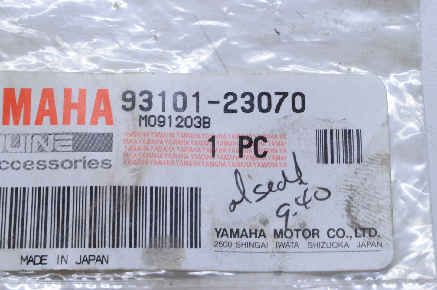 OEM Yamaha 93101-23070-00 Oil Seal Type S NOS