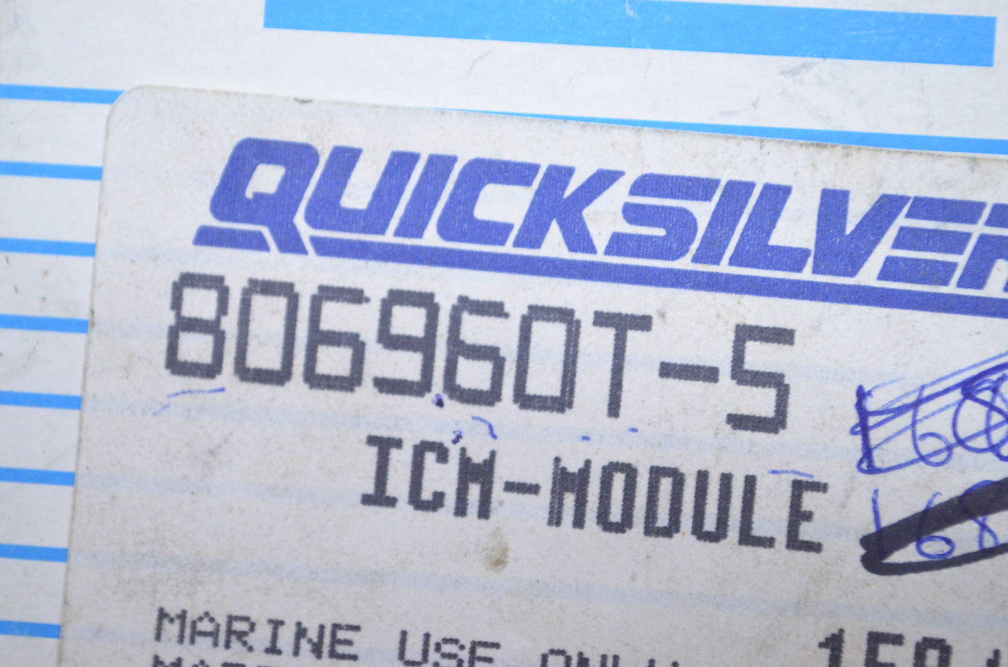 OEM Mercury 806960T-5, 806960A01 Ignition Control Module NOS