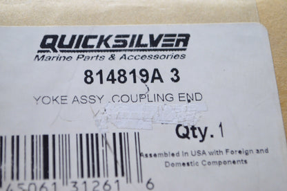 OEM Mercury 814819A 3 Coupling End Yoke Assembly NOS