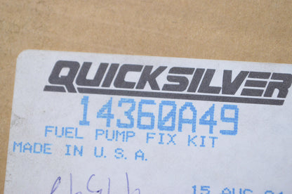New OEM Mercury Fuel Pump Fix Kit NOS