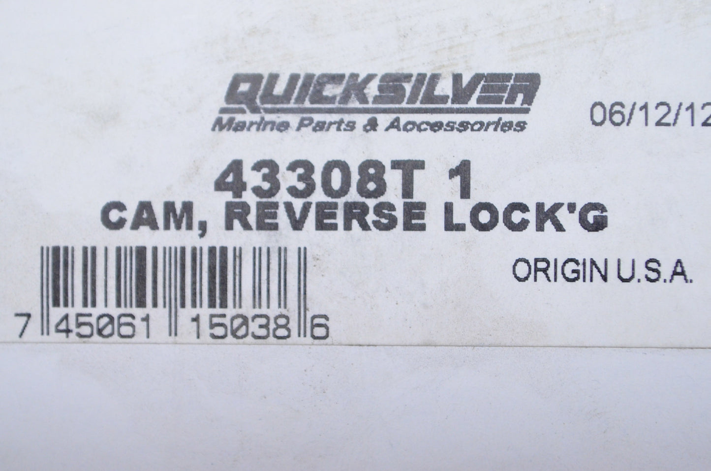 New OEM Mercury Reverse Lock Cam NOS