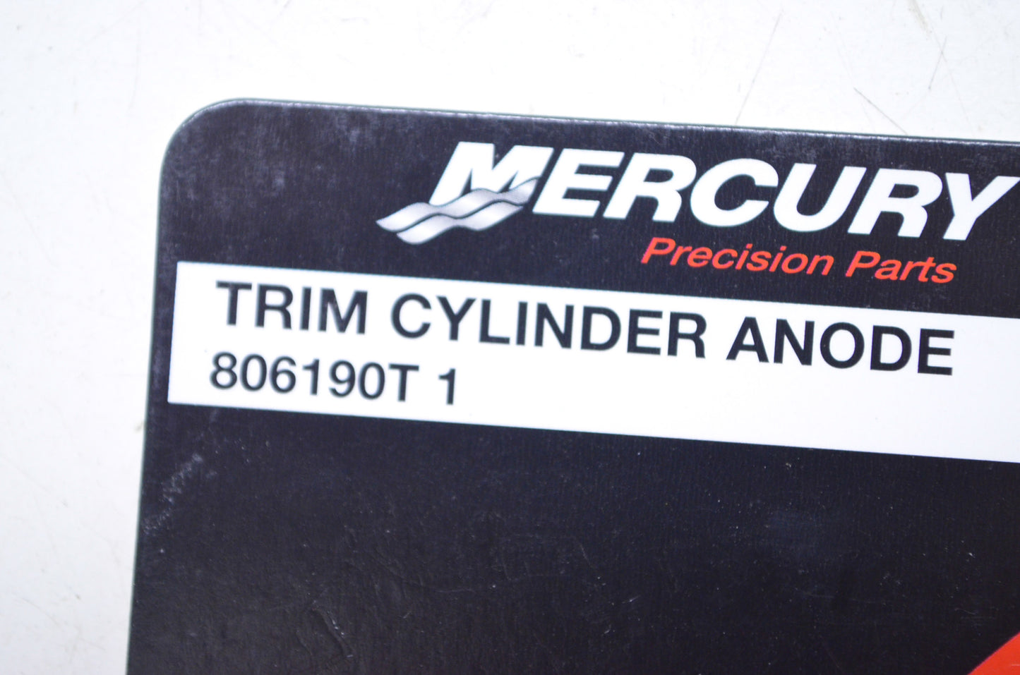 OEM Mercury 806190T 1 Trim Cylinder Anode Kit NOS