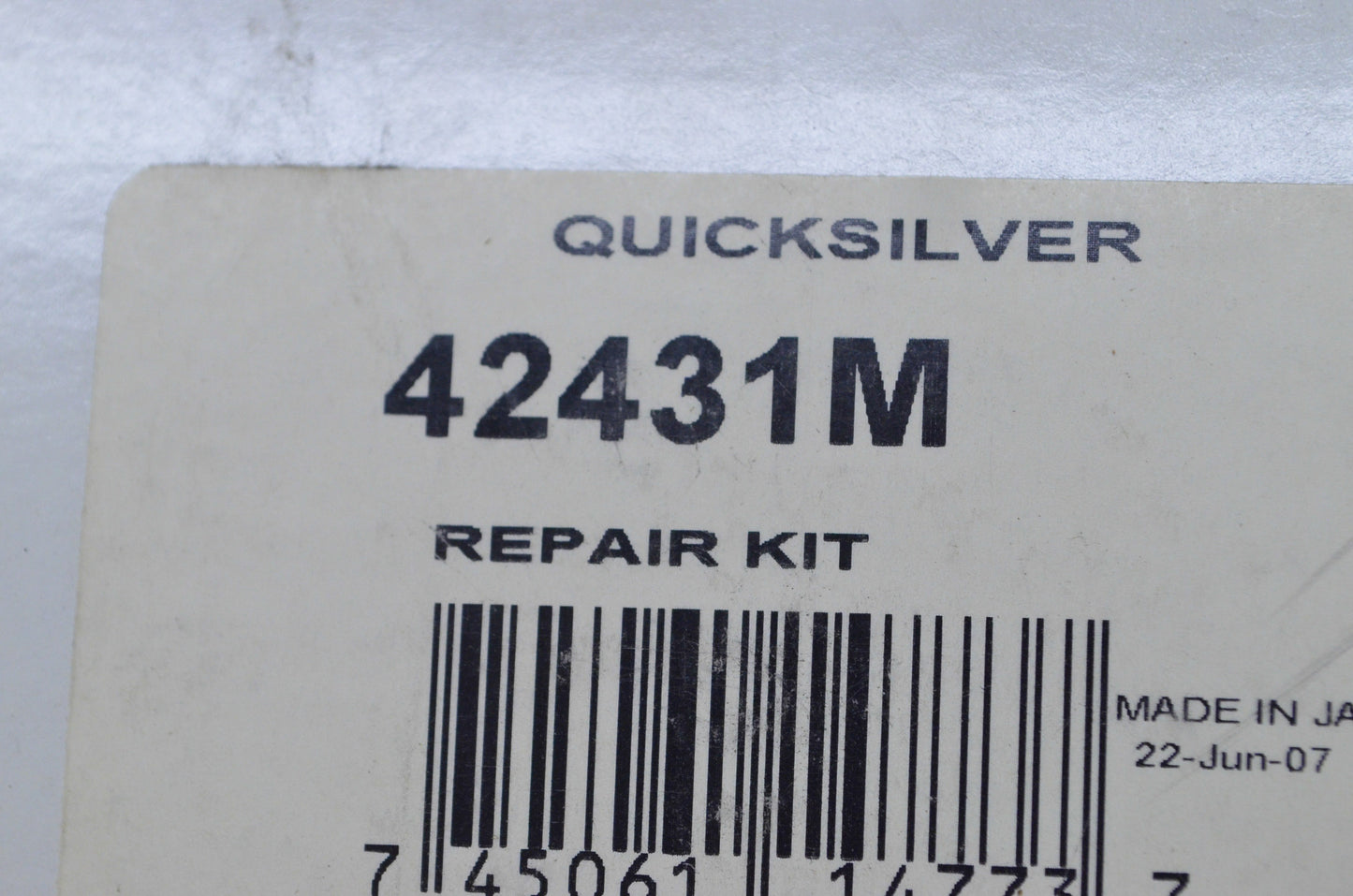 OEM Mercury 42431M Water Pump Repair Kit NOS