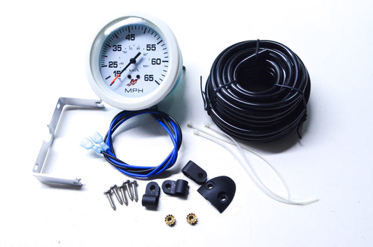 New OEM Mercury 65 MPH Speedometer Gauge Kit NOS