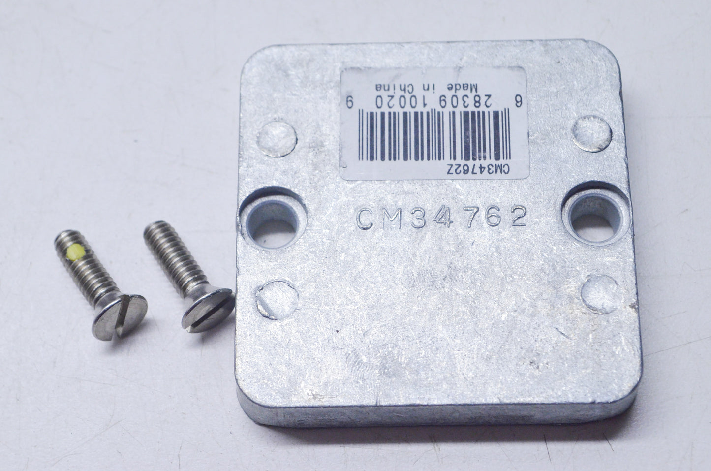 OEM Mercury 34762A 1 Anode Plate Kit NOS