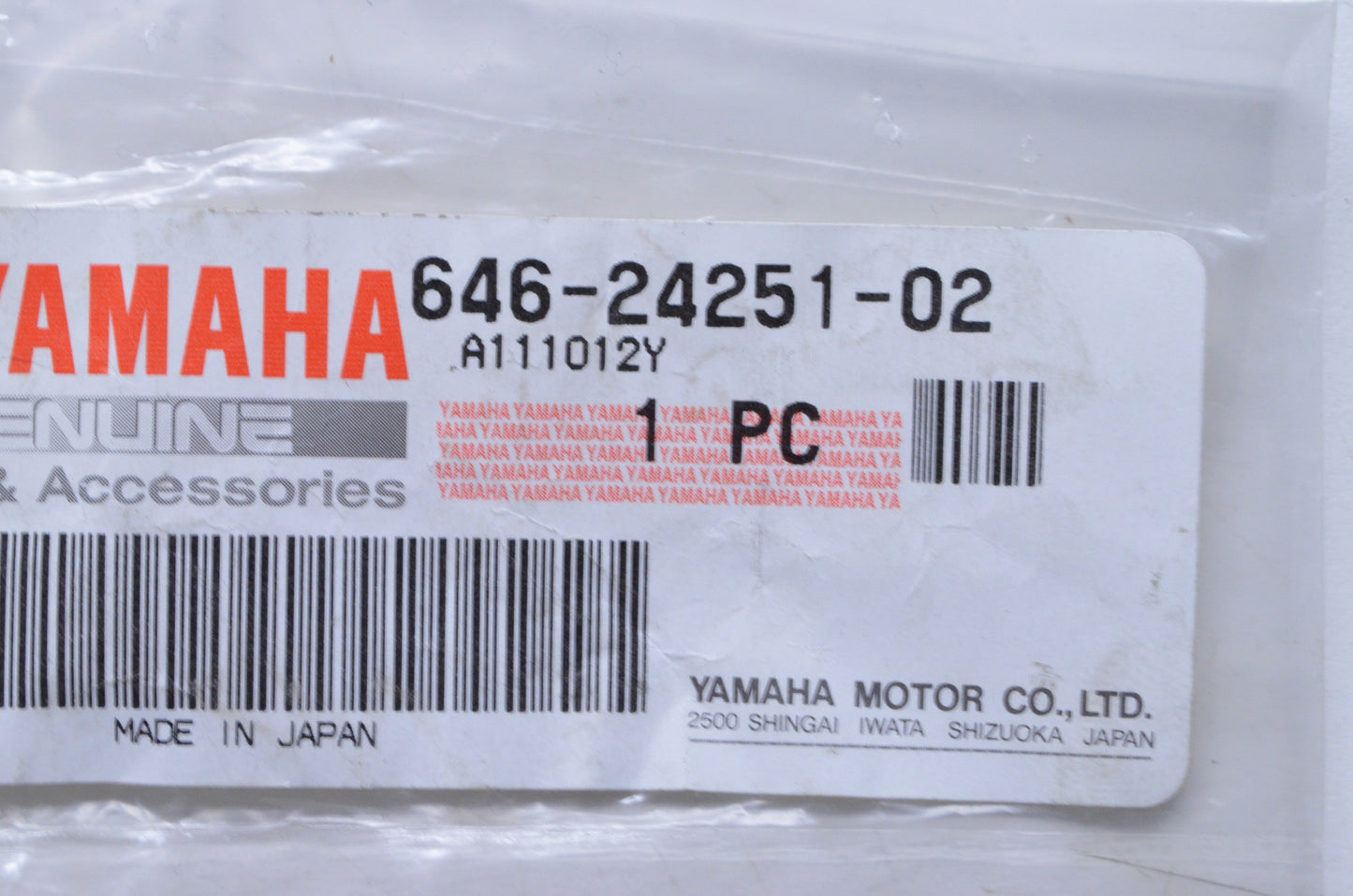 OEM Yamaha 646-24251-02-00 Strainer 1 NOS