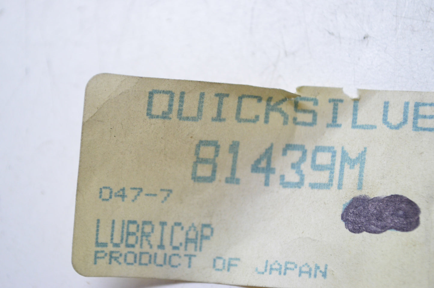 OEM Mercury 81439 Grease Fitting Cap NOS