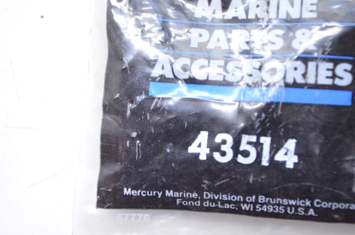 New OEM Mercury Bottom Cowl Latch NOS
