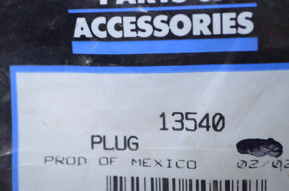 OEM Mercury 13540 Plug NOS