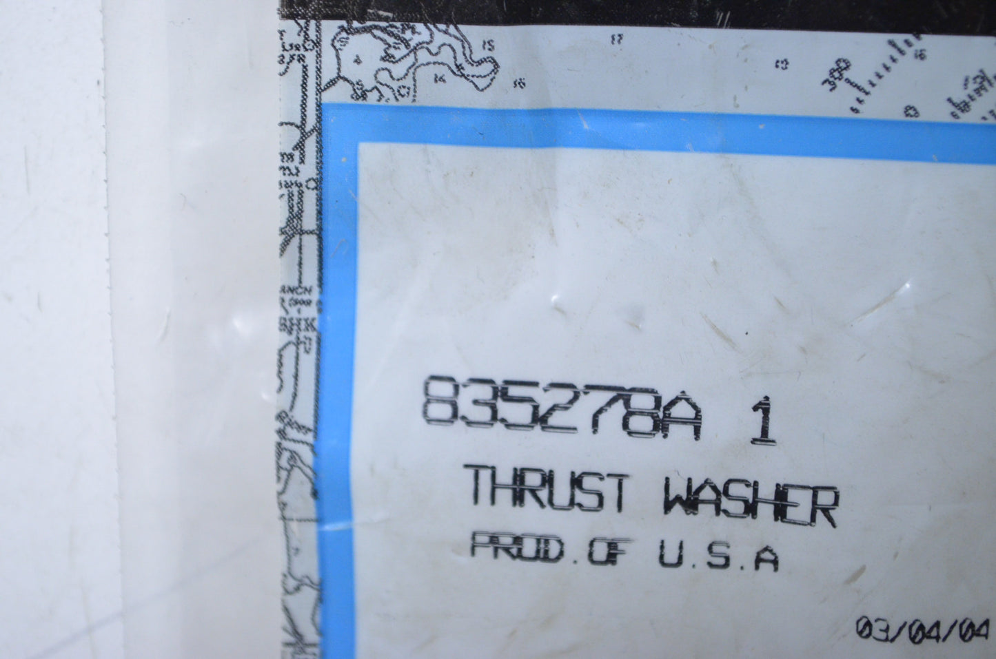 OEM Mercury 835278A 1 Prop Thrust Washer NOS