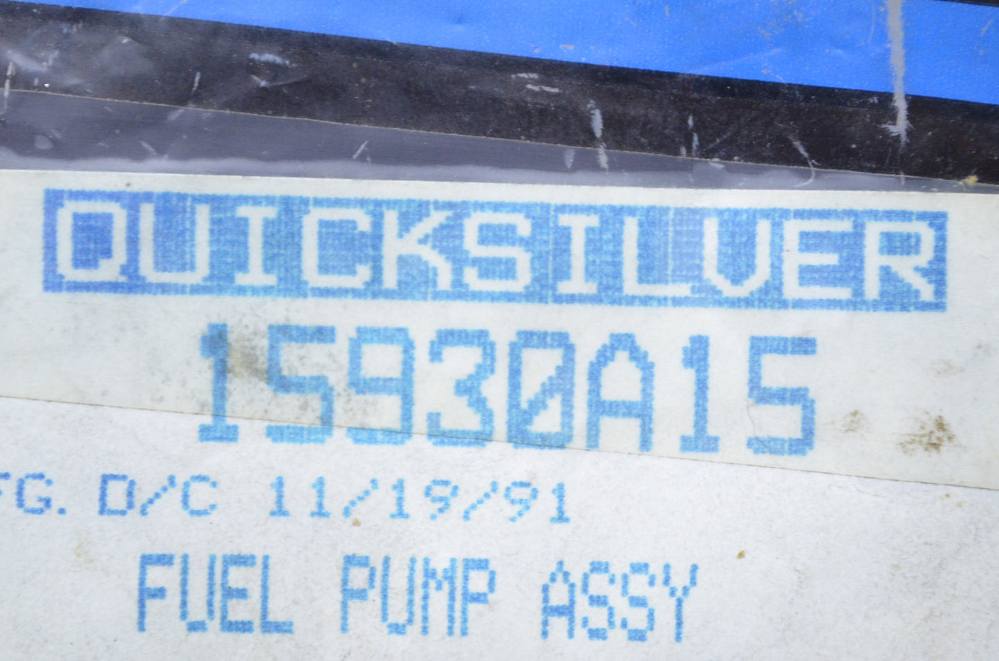 New OEM Mercury Fuel Pump Kit NOS