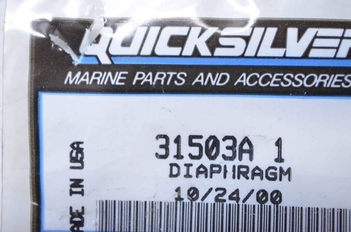 New OEM Mercury Diaphragm Kit NOS