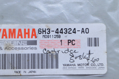OEM Yamaha 6H3-44324-A0-00 Cartridge Gasket NOS