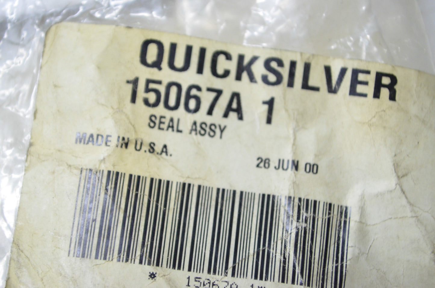 New OEM Mercury Bottom Cowl Seal Assembly NOS