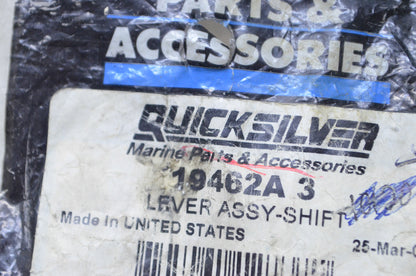 OEM Mercury 19462A 3 Shift Lever Assembly NOS