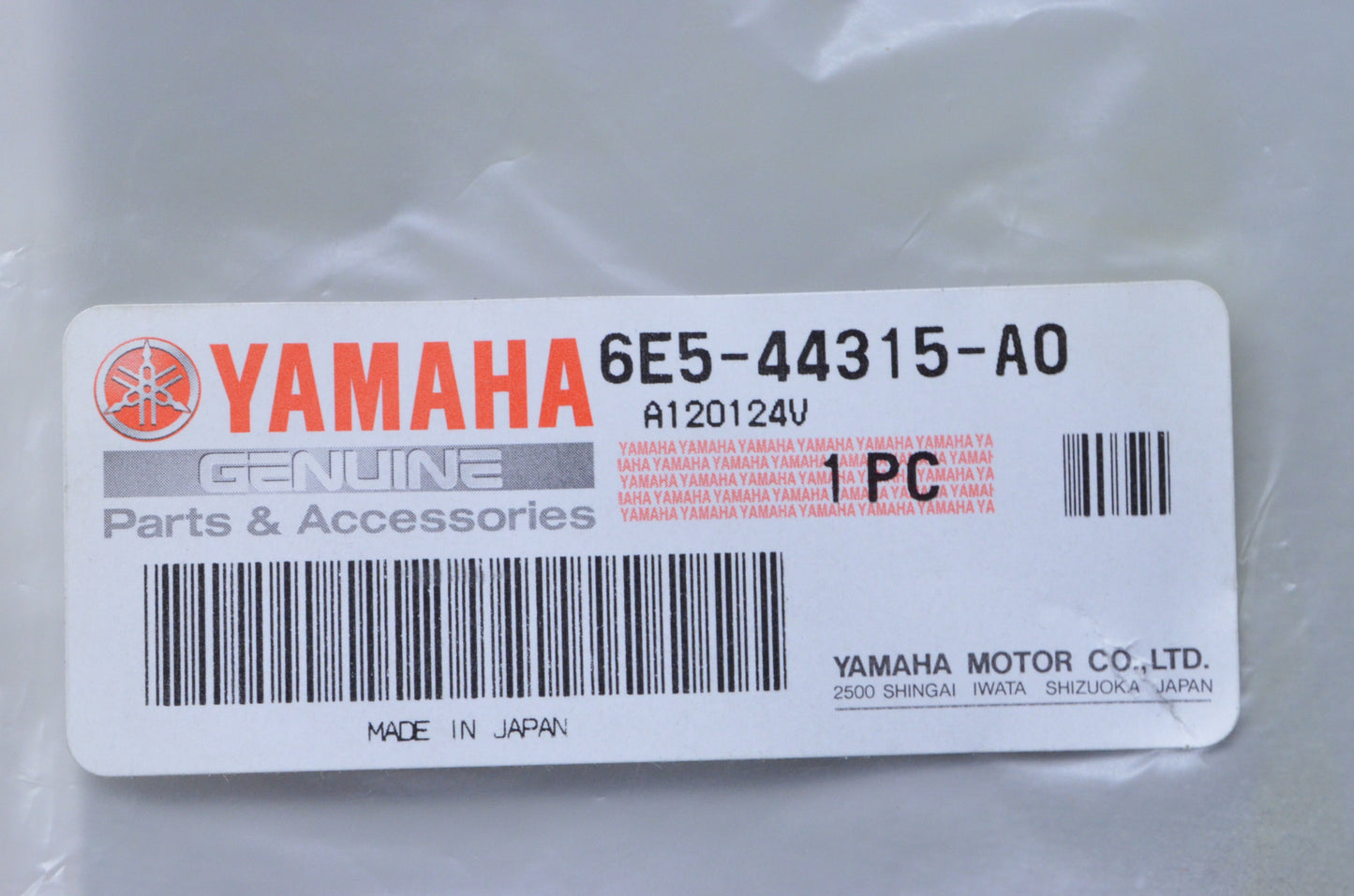 OEM Yamaha 6E5-44315-A0-00 Water Pump Gasket NOS