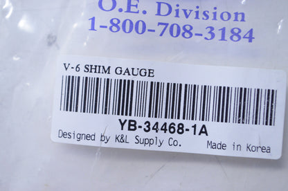 K&L YB-34468-1A Yamaha Shim Gauge NOS