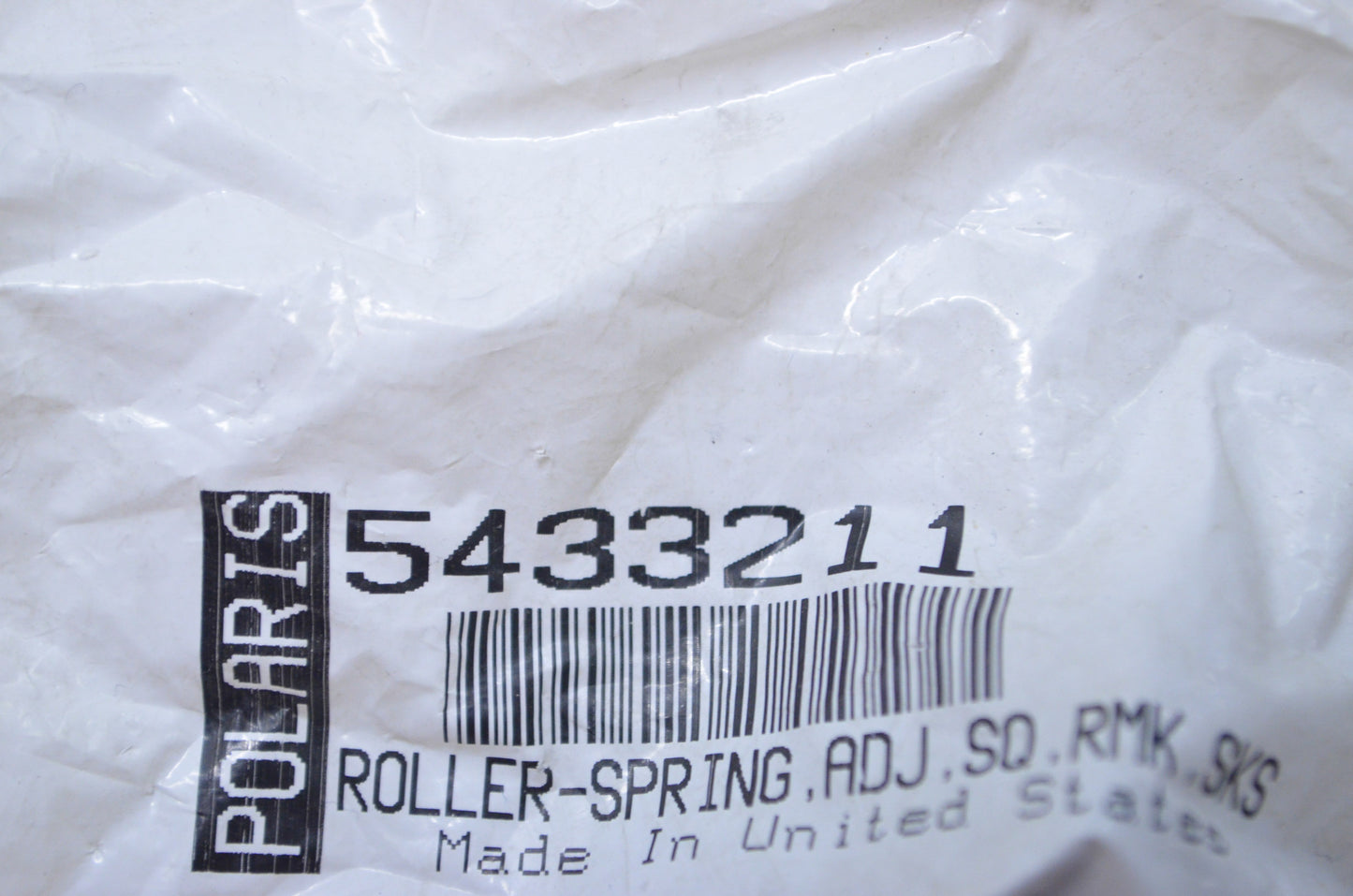 OEM Polaris 5433211 Rear Torque Arm Roller Spring Adjuster NOS