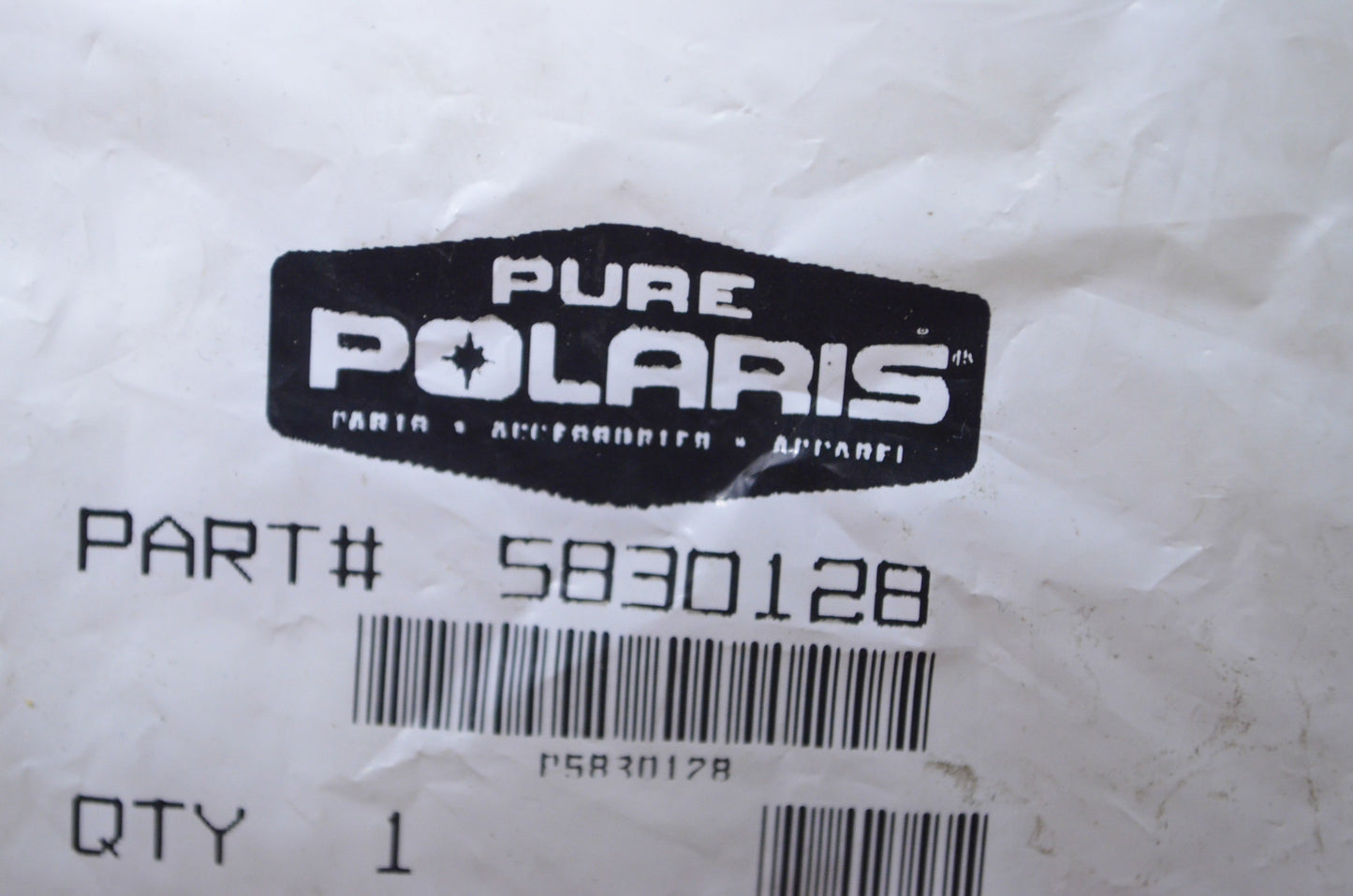 OEM Polaris 5830128 Carburetor Inlet Duct Gasket NOS
