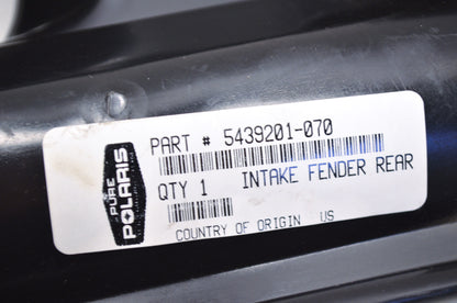 OEM Polaris 5439201-070 Black Rear Fender Intake NOS