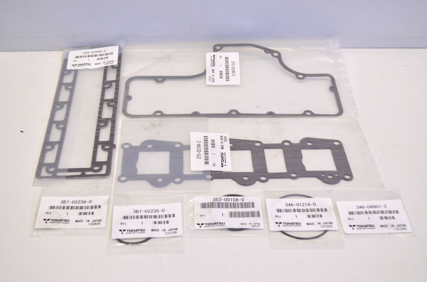 Tohatsu 3T5-87121-8 Powerhead Gasket Kit NOS