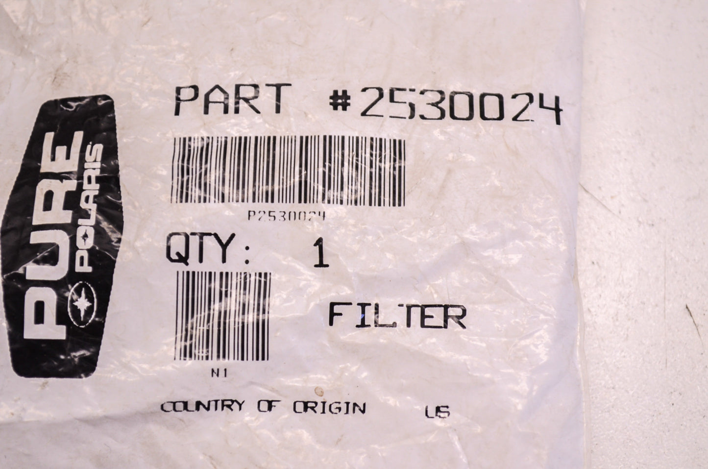 OEM Polaris 2530024 Large Coolant Filter