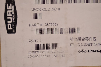 New OEM Polaris Daytime Running Light Kit NOS