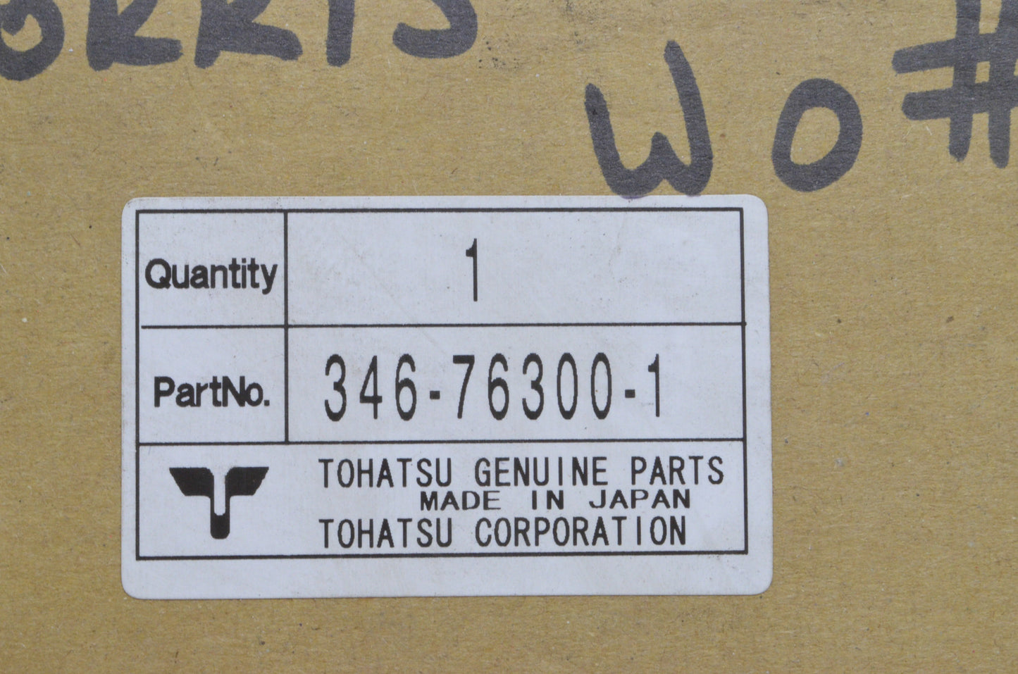 Tohatsu 346-76300-1 Electric Starter Kit NOS
