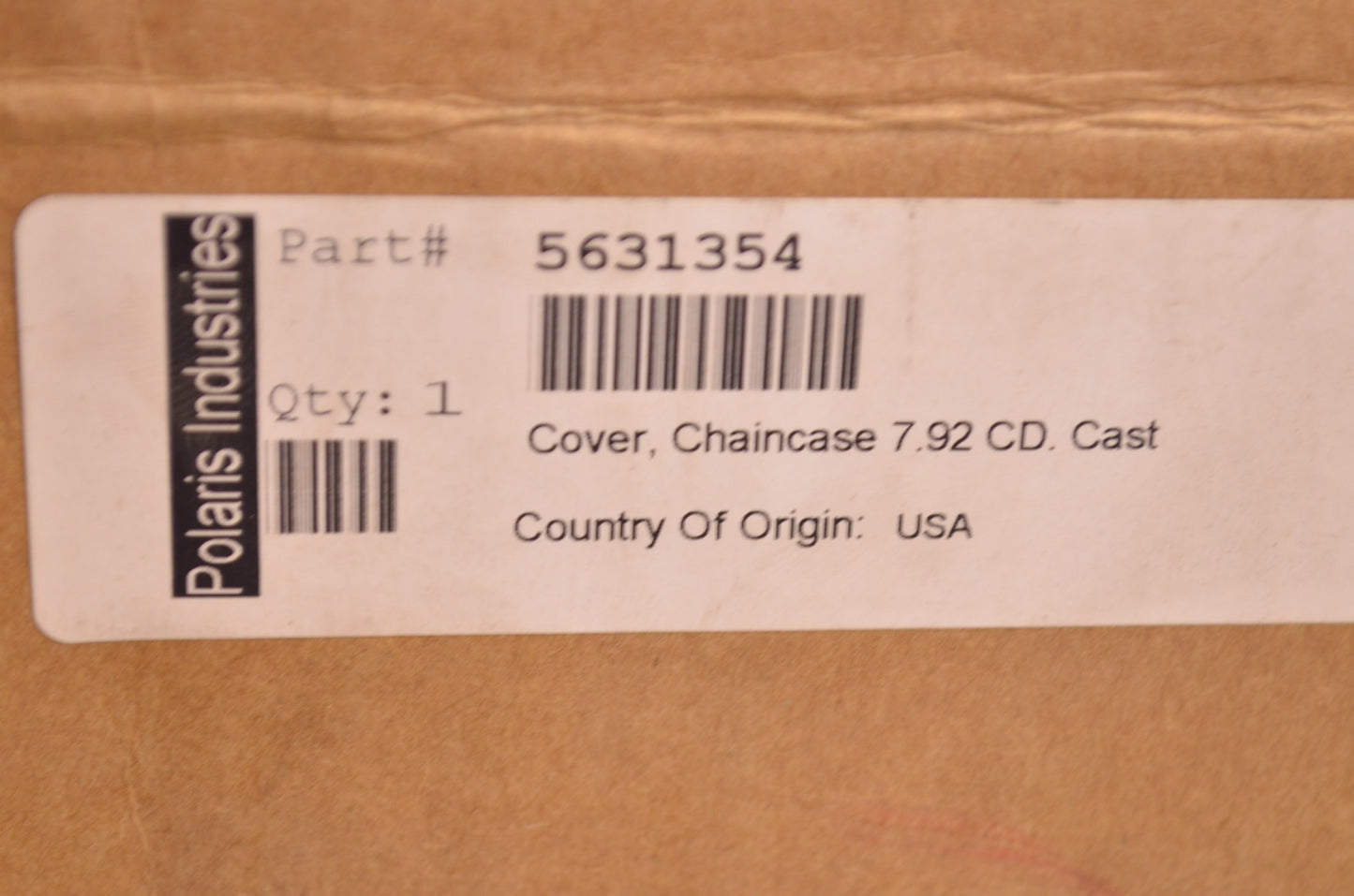 OEM Polaris 5631354 Chain Case Cover 7.92 CD NOS