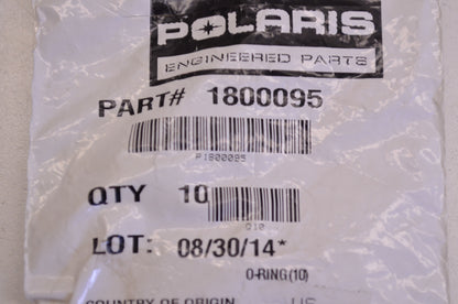 OEM Polaris 1800095 O-Ring Qty 10 NOS