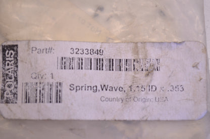 OEM Polaris 3233849 Wave Spring NOS